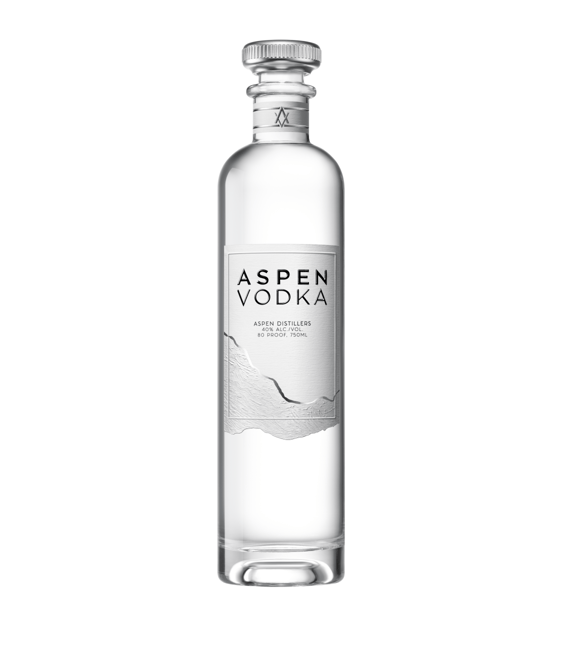 Aspen Vodka after rebranding